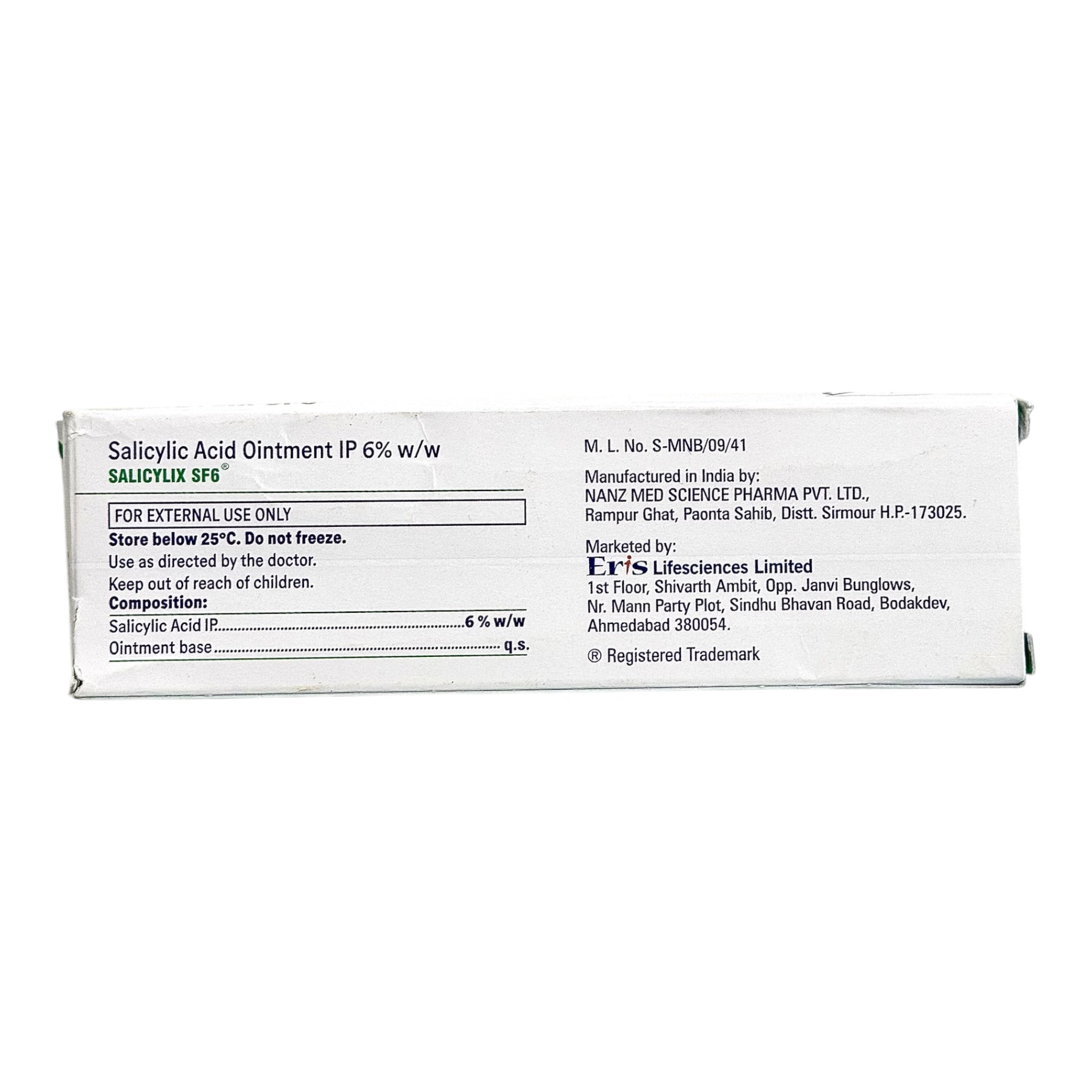 Salicylic Acid Ointment