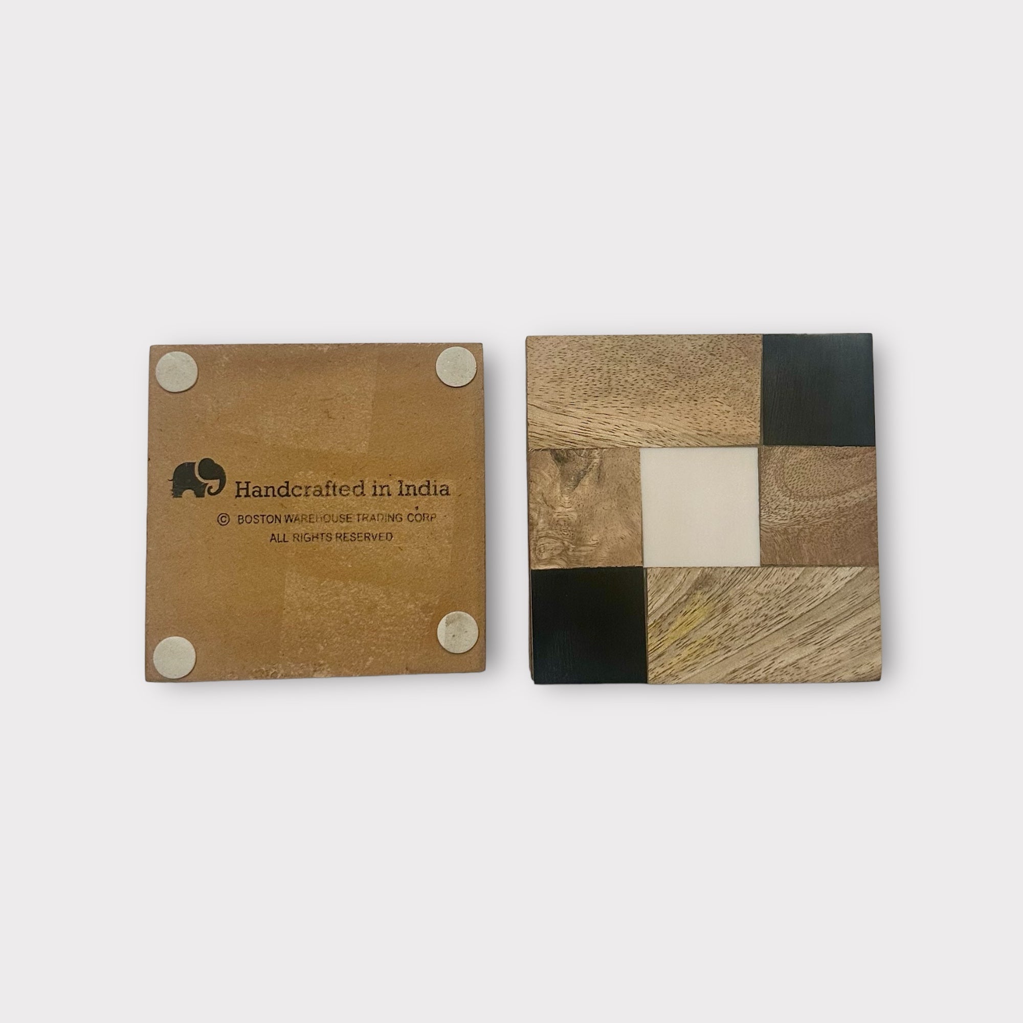 Wooden Coaster Set